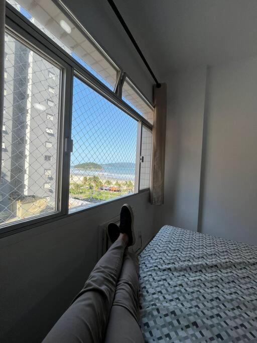 Vista Mar, Moderno Para Relaxar. Apto Completo ! São Vicente Eksteriør bilde